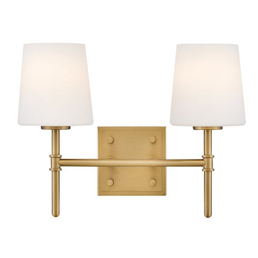 Hinkley Saunders Small Two Light Vanity Wall Sconce Alternative Image 6