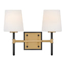 Hinkley Saunders Small Two Light Vanity Wall Sconce 