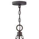 Hinkley Sawyer Alternative Image 12V LED Outdoor Medium Single Tier Chandelier - Alternative Image 29208SQ-LV Alternative Image 4