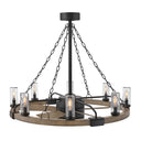 Hinkley Sawyer 36" with 28" LED Smart Fandelier Alternate Image-3