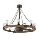 Hinkley Sawyer 36" with 28" LED Smart Fandelier Alternate Image-7