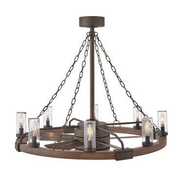 Hinkley Sawyer 36" with 28" LED Smart Fandelier Alternate Image-8