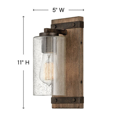 Hinkley Sawyer Medium Single Light Vanity Wall Sconce Alternative Image 1