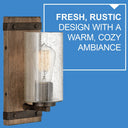 Hinkley Sawyer Medium Single Light Vanity Wall Sconce Alternative Image 4