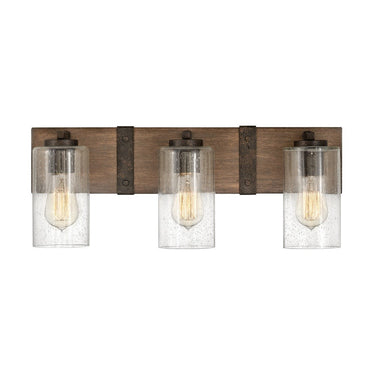 Hinkley Sawyer Medium Three Light Vanity Wall Sconce 