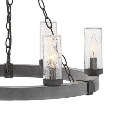 Hinkley Sawyer Outdoor Medium Single Tier Chandelier - HL29206 Alternative Image 3