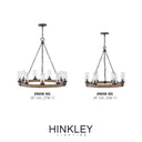 Hinkley Sawyer Outdoor Medium Single Tier Chandelier - HL29206 Alternative Image 7
