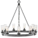 Hinkley Sawyer Outdoor Medium Single Tier Chandelier - HL29208 Alternative Image 6