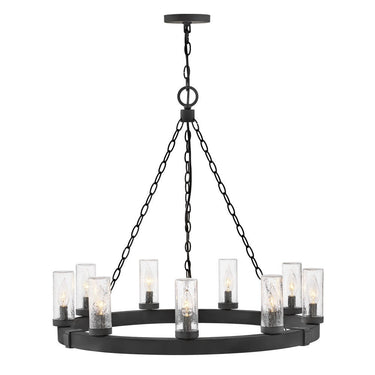 Hinkley Sawyer Outdoor Medium Single Tier Chandelier - HL29208 