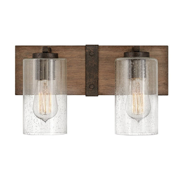 Hinkley Sawyer Small Two Light Vanity Wall Sconce 