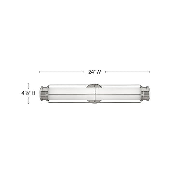 Hinkley Saylor Large LED Sconce Alternative Image 7