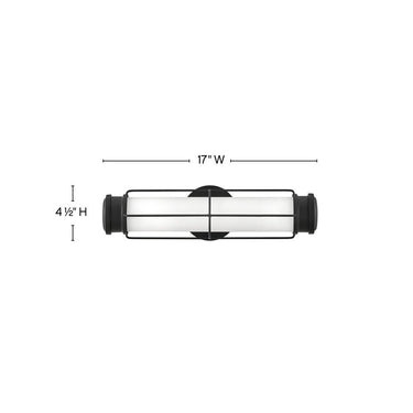 Hinkley Saylor Medium LED Sconce Alternative Image 1