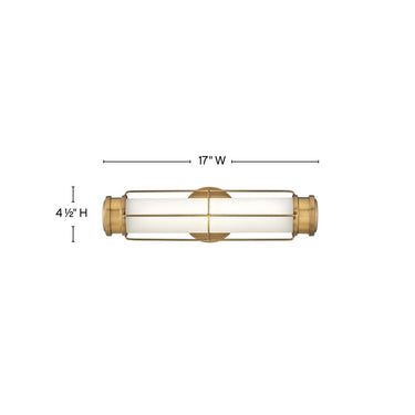 Hinkley Saylor Medium LED Sconce Alternative Image 4