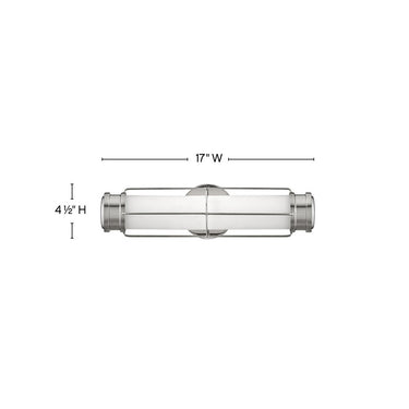 Hinkley Saylor Medium LED Sconce Alternative Image 7