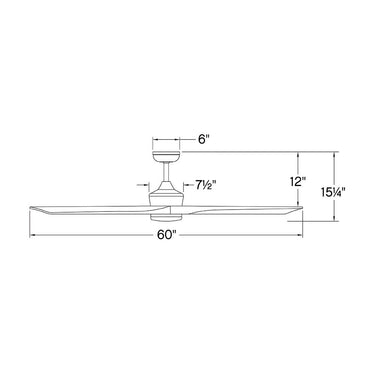 Hinkley Sculpt 60" LED Smart Fan Alternate Image-22
