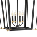 Hinkley Selby Large Open Frame Pendant in Black Finish Alternative Image 4