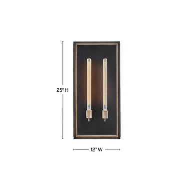 Hinkley Shaw LED Outdoor Large Wall Mount Lantern Alternative Image 1