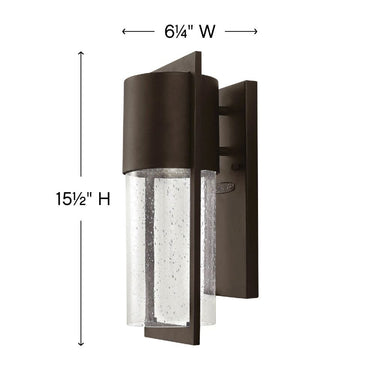 Hinkley Shelter Alternative Image 15.5" High Outdoor Medium Wall Mount Lantern Alternative Image 8