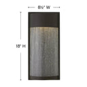 Hinkley Shelter Alternative Image 18" High Outdoor Medium Wall Mount Lantern Alternative Image 5