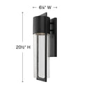Hinkley Shelter Alternative Image 20.5" High Outdoor Medium Wall Mount Lantern Alternative Image 1