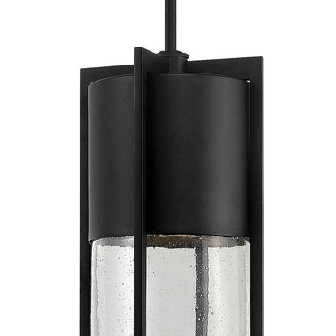 Hinkley Shelter Alternative Image 8.25" Outdoor Large Hanging Lantern in Black Finish Alternative Image 2