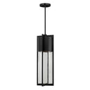 Hinkley Shelter 8.25" Outdoor Large Hanging Lantern in Black Finish 