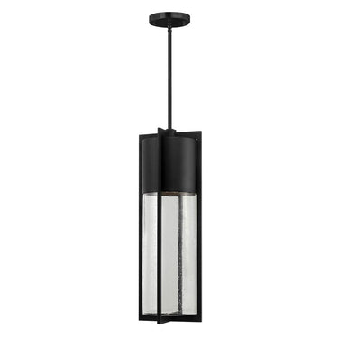 Hinkley Shelter 8.25" Outdoor Large Hanging Lantern in Black Finish 