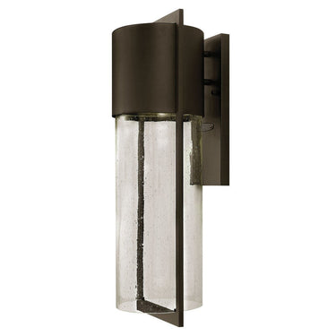 Hinkley Shelter Outdoor Large Wall Mount Lantern in Buckeye Bronze Finish 