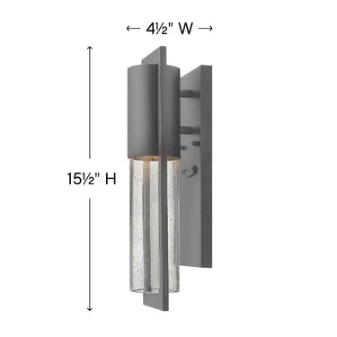 Hinkley Shelter Outdoor Medium Wall Mount Lantern Alternative Image 1