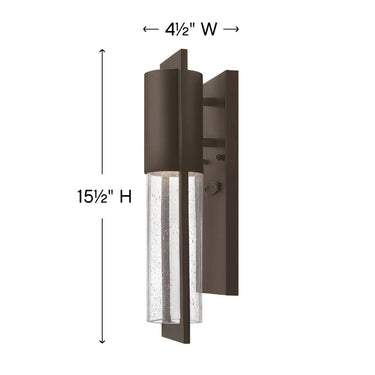 Hinkley Shelter Outdoor Medium Wall Mount Lantern Alternative Image 5