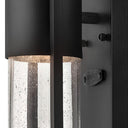 Hinkley Shelter Outdoor Medium Wall Mount Lantern in Black Finish Alternative Image 2
