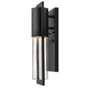 Hinkley Shelter Outdoor Medium Wall Mount Lantern in Black Finish 