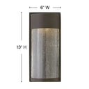 Hinkley Shelter Outdoor Small Wall Mount Lantern Alternative Image 4