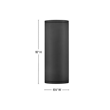 Hinkley Silo LED Outdoor Medium Up/Down Wall Mount Lantern Alternative Image 8