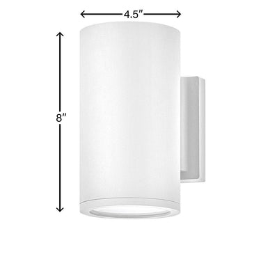Hinkley Silo LED Outdoor Small Down Light Wall Mount Lantern Alternative Image 11