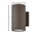 Hinkley Silo LED Outdoor Small Down Light Wall Mount Lantern Alternative Image 4