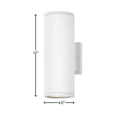 Hinkley Silo LED Outdoor Small Up/Down Wall Mount Lantern Alternative Image 16