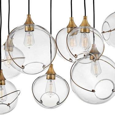 Hinkley Skye Large Thirteen Light Linear Pendant Alternative Image 1