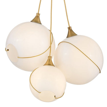 Hinkley Skye Large Three Light Pendant - Alternative Image 30304HBR-CO Alternative Image 2