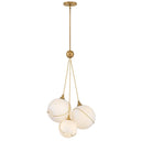 Hinkley Skye Large Three Light Pendant - Alternative Image 30304HBR-CO Alternative Image 4