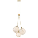 Hinkley Skye Large Three Light Pendant - Alternative Image 30304HBR-CO Alternative Image 6