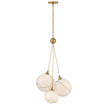 Hinkley Skye Large Three Light Pendant - Alternative Image 30304HBR-CO Alternative Image 6