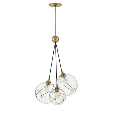 Hinkley Skye Large Three Light Pendant - 30304HBR 
