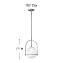 Hinkley Somerset Small Pendant Alternative Image 8