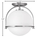 Hinkley Somerset Small Semi-flush Mount Alternative Image 9