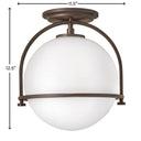 Hinkley Somerset Small Semi-flush Mount Alternative Image 22