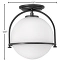 Hinkley Somerset Small Semi-flush Mount Alternative Image 4