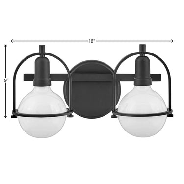 Hinkley Somerset Small Two Light Vanity Wall Sconce Alternative Image 1