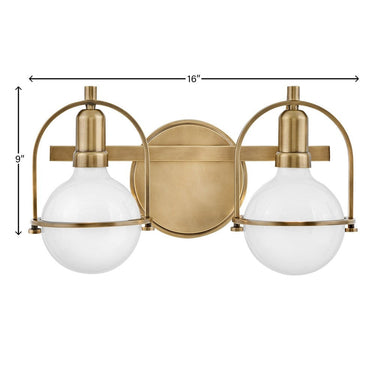 Hinkley Somerset Small Two Light Vanity Wall Sconce Alternative Image 12