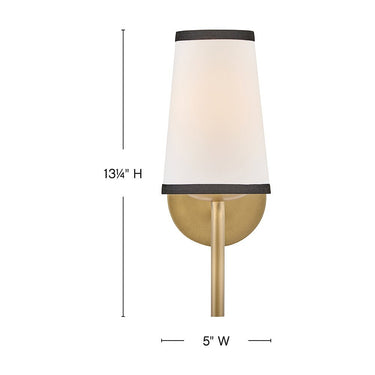 Hinkley Sonia Medium Single Light Sconce Alternative Image 1